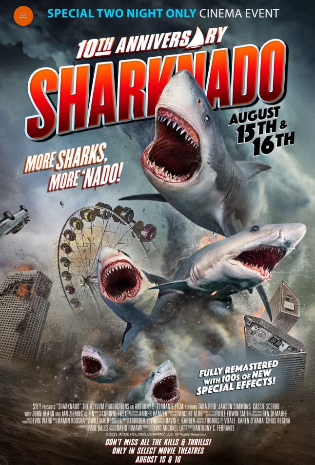 sharknado 10th anniversary poster