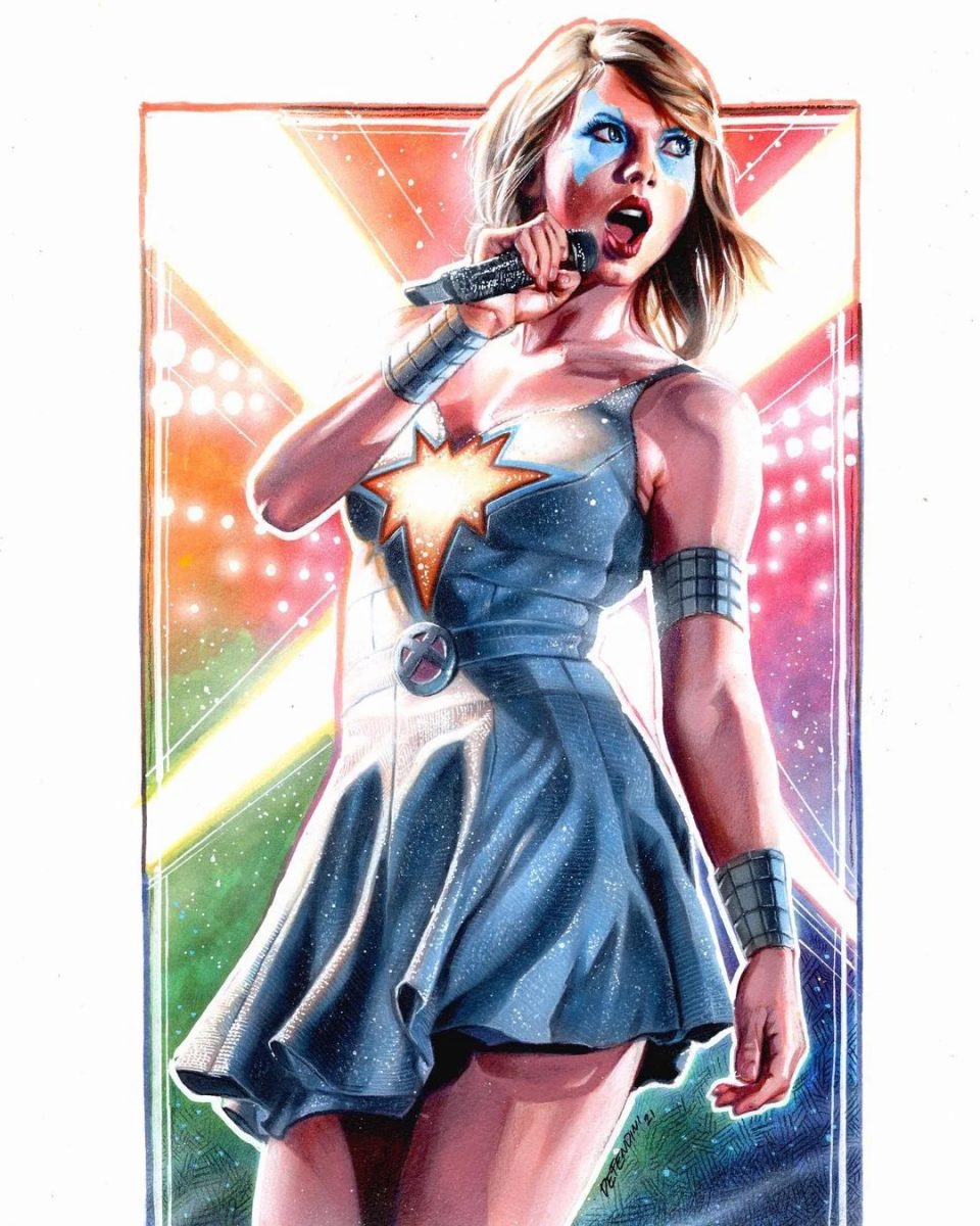 taylor swift dazzler fan art marvel