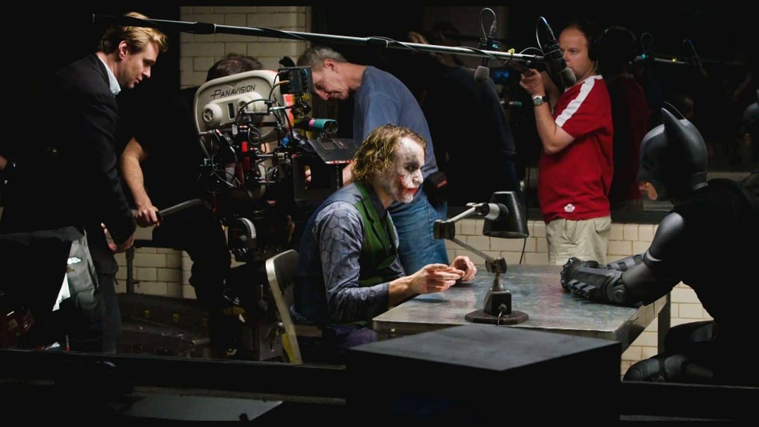 christopher nolan filming batman dark knight