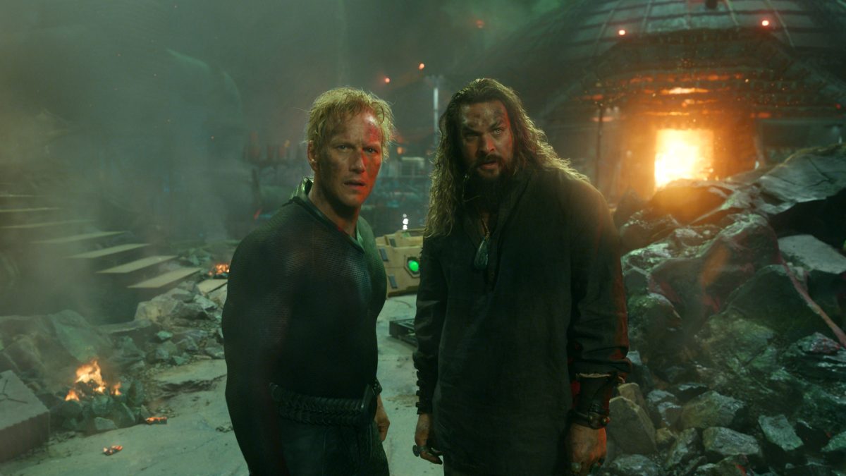 Aquaman Jason Momoa and Patrick Wilson