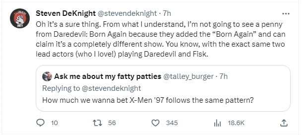 steven deknight daredevil scam x men 97