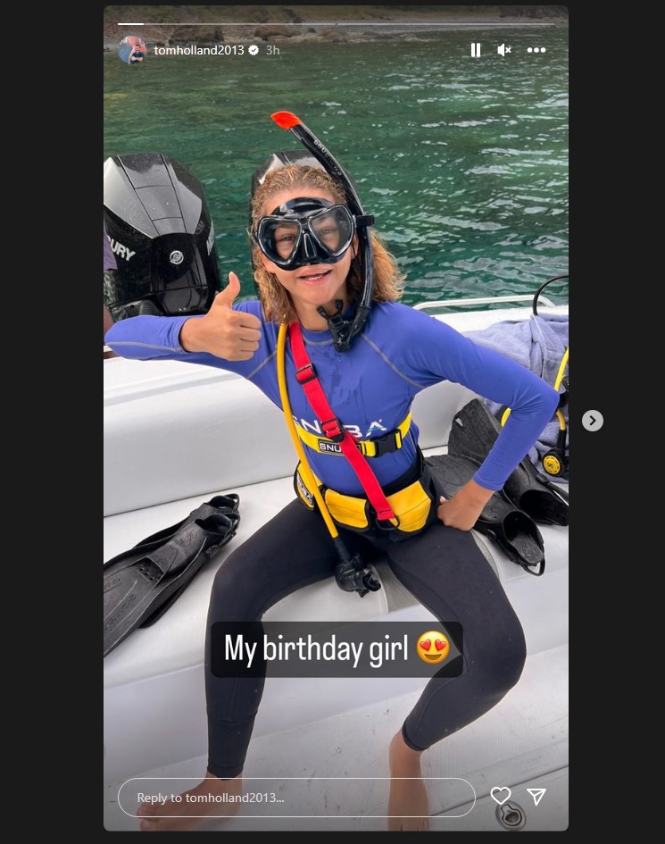 tom holland zendaya brithday