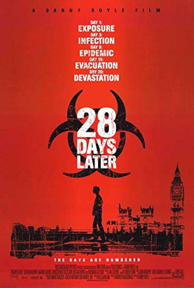 28 days later movie poster