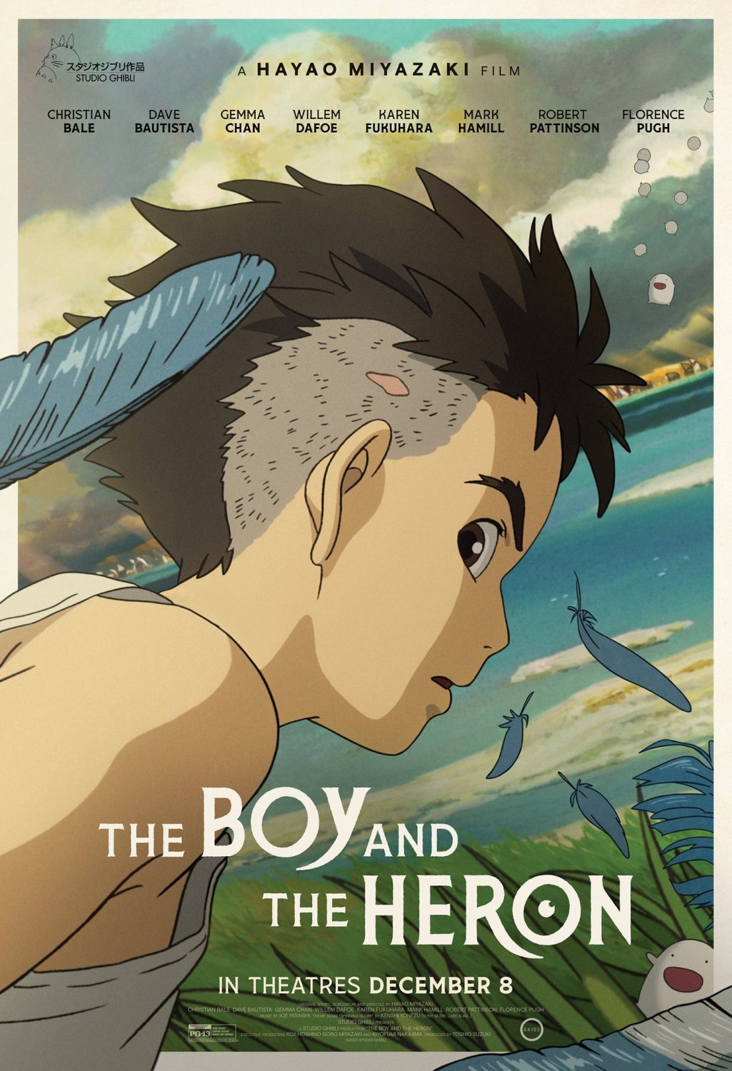 boy heron poster