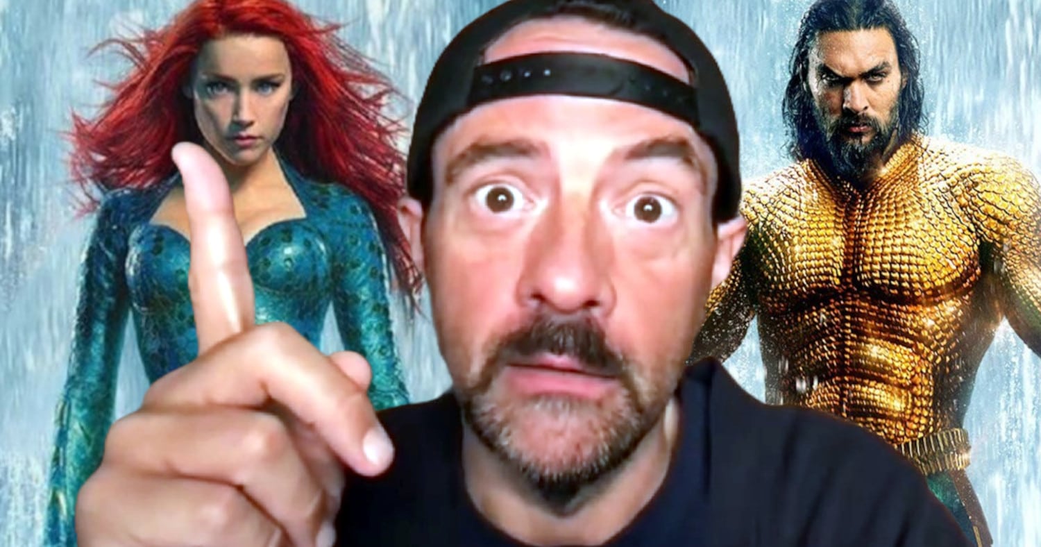 Kevin Smith Talks Aquaman 2 Baby Scene, Amber Heard & Jason Momoa as Lobo