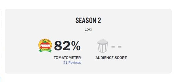 loki season 2 rotten tomatoes