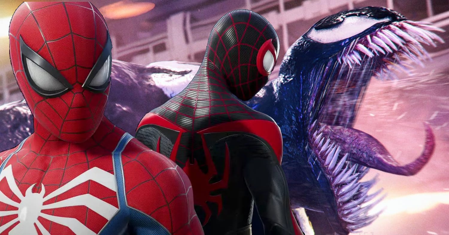 Marvel’s Spider-Man 2 and Venom Take Over Sphere Vegas (Watch)