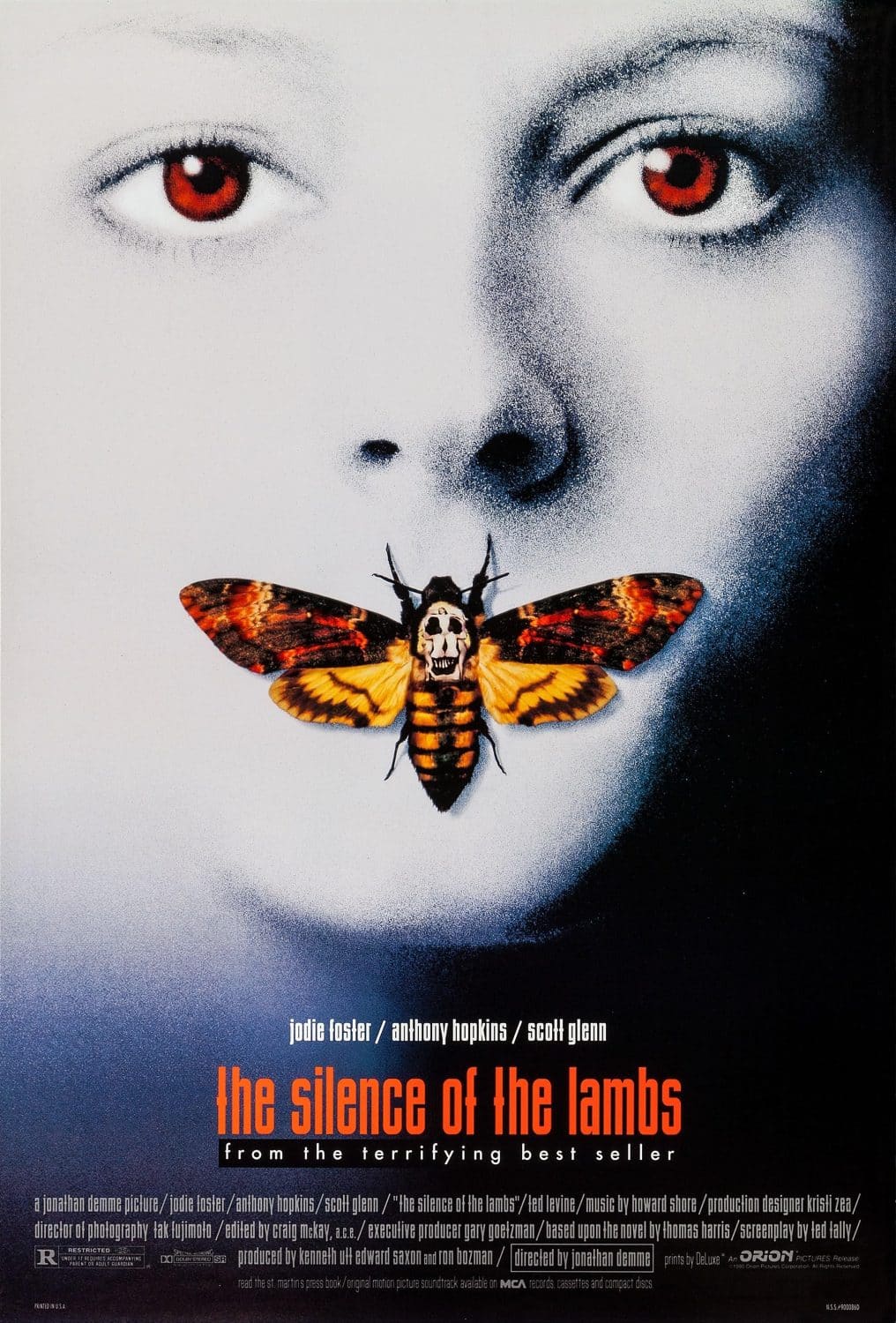 silence of the lambs movie poster