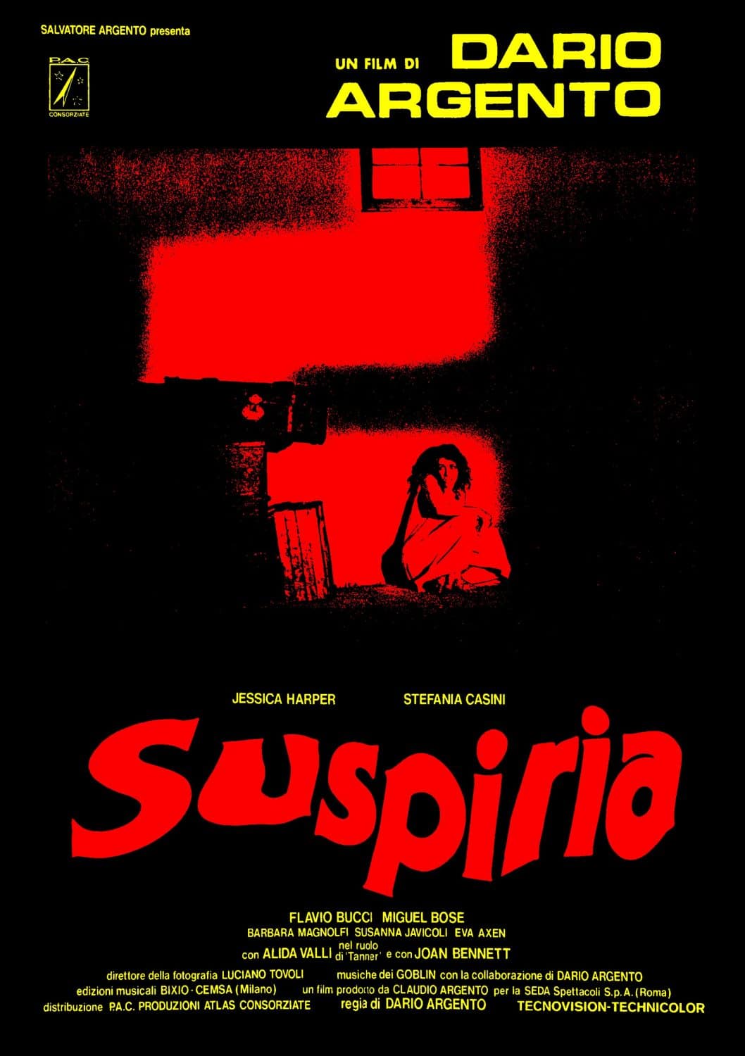 suspiria 1977 movei poster