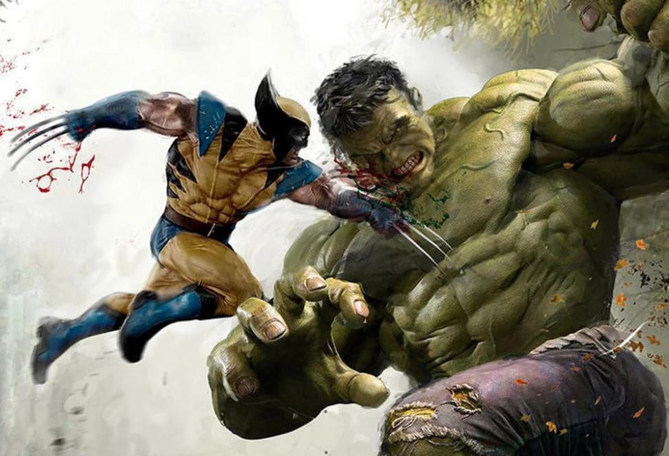 wolverine vs hulk