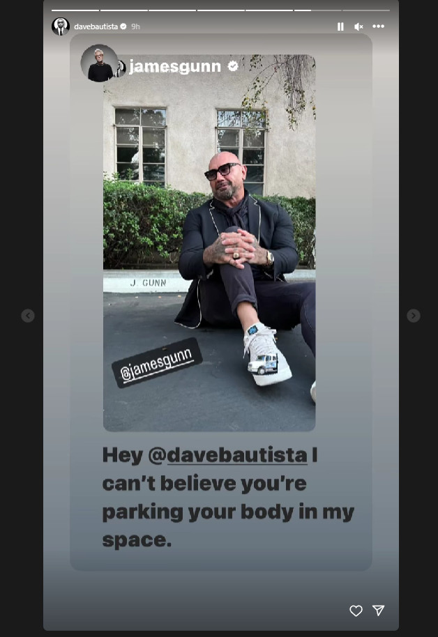 dave bautista dcu james gunn