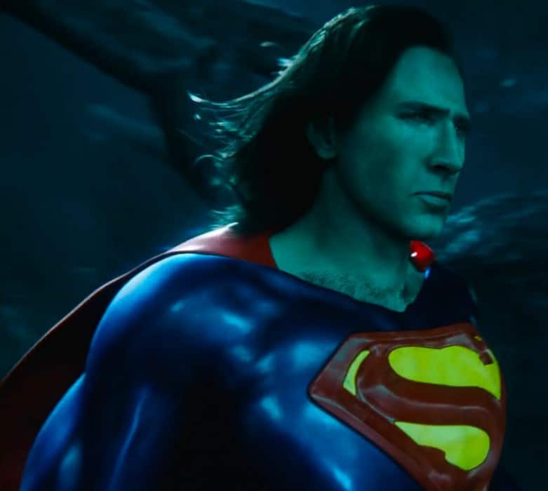 nicolas cage the flash superman