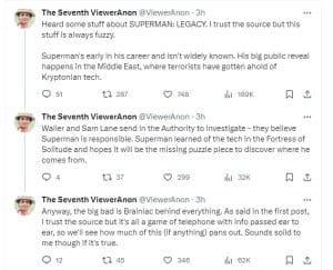 Superman: Legacy Leaks Reveal Plot, Villain | Cosmic Book News