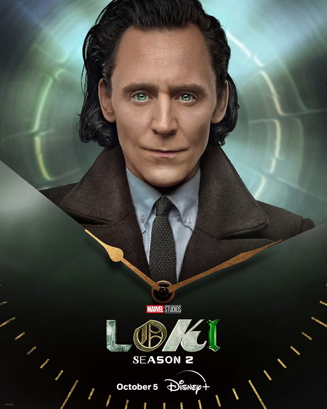 tom hiddleston loki season 2 poster