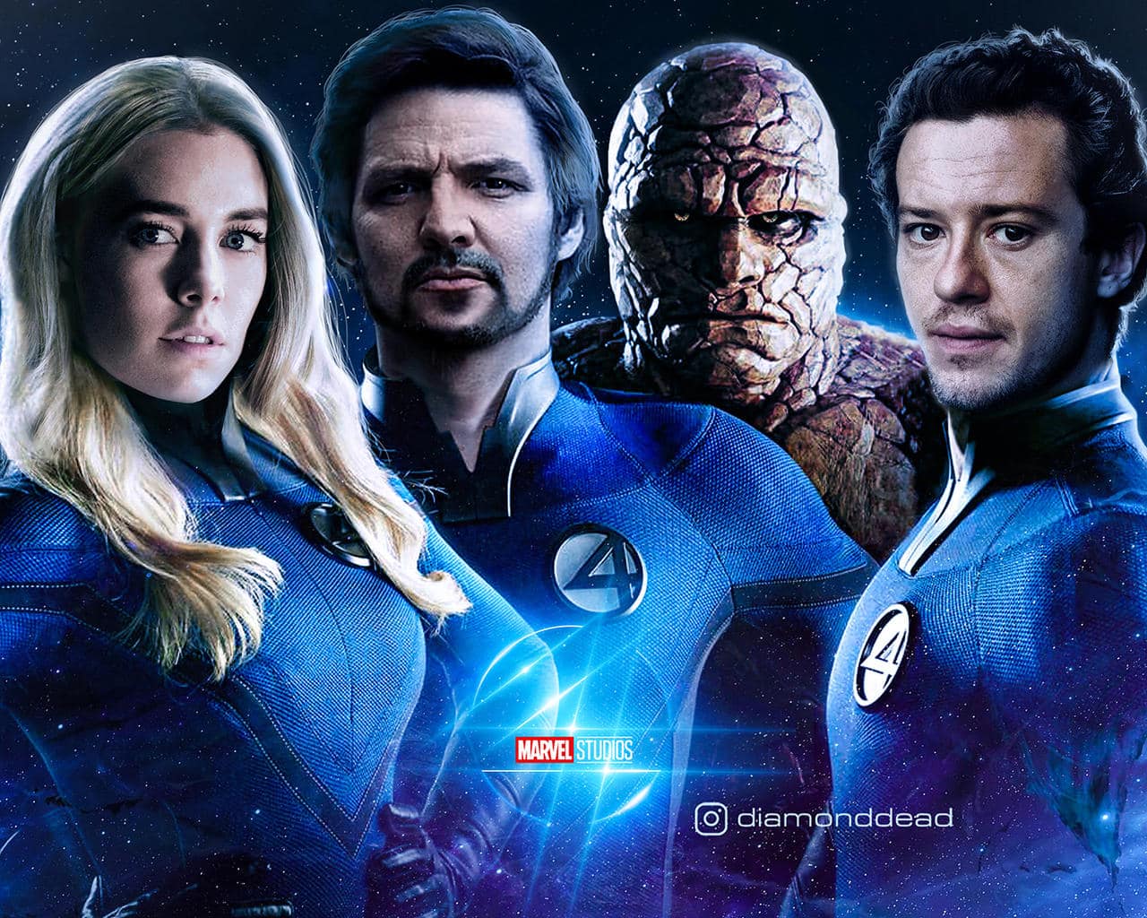 fantastic four fan art mcu