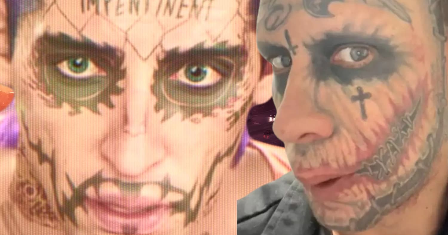 Real life references in the newly released GTA VI trailer 1 - The Miami's  'real-life joker' man with a number of face tattoos is a…