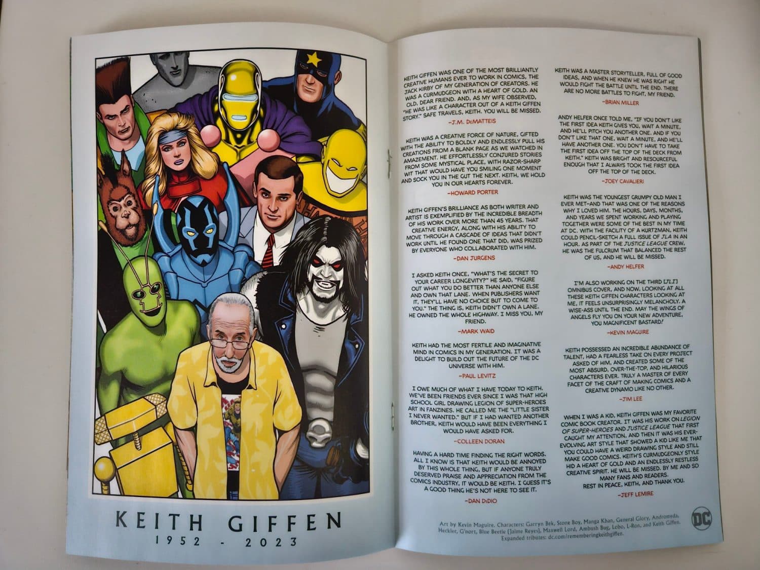 keith giffen dc comics