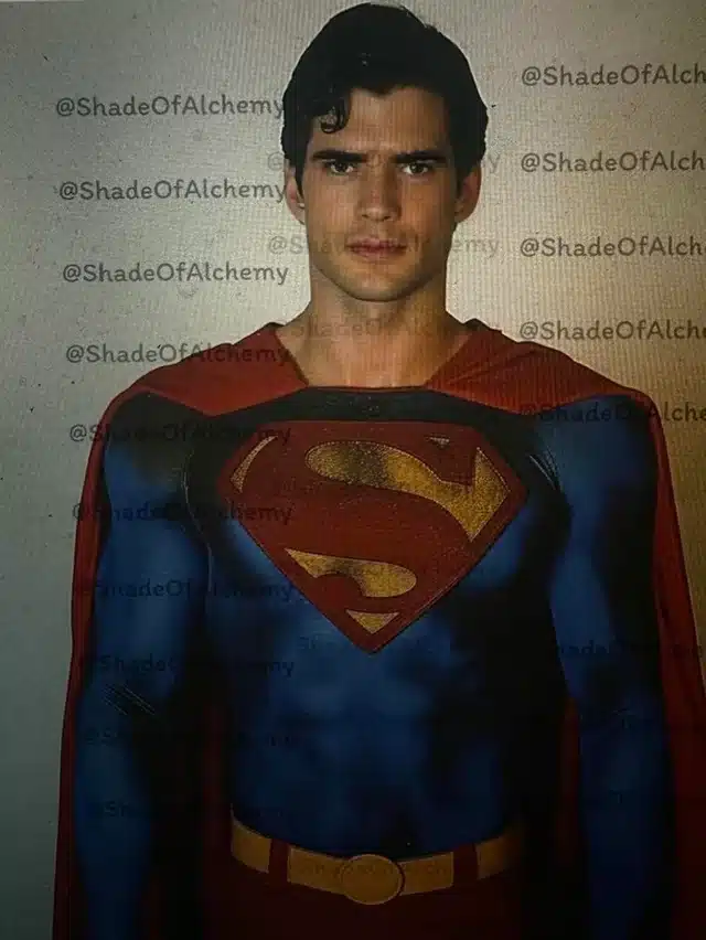 david corenswet superman costume test fake 3