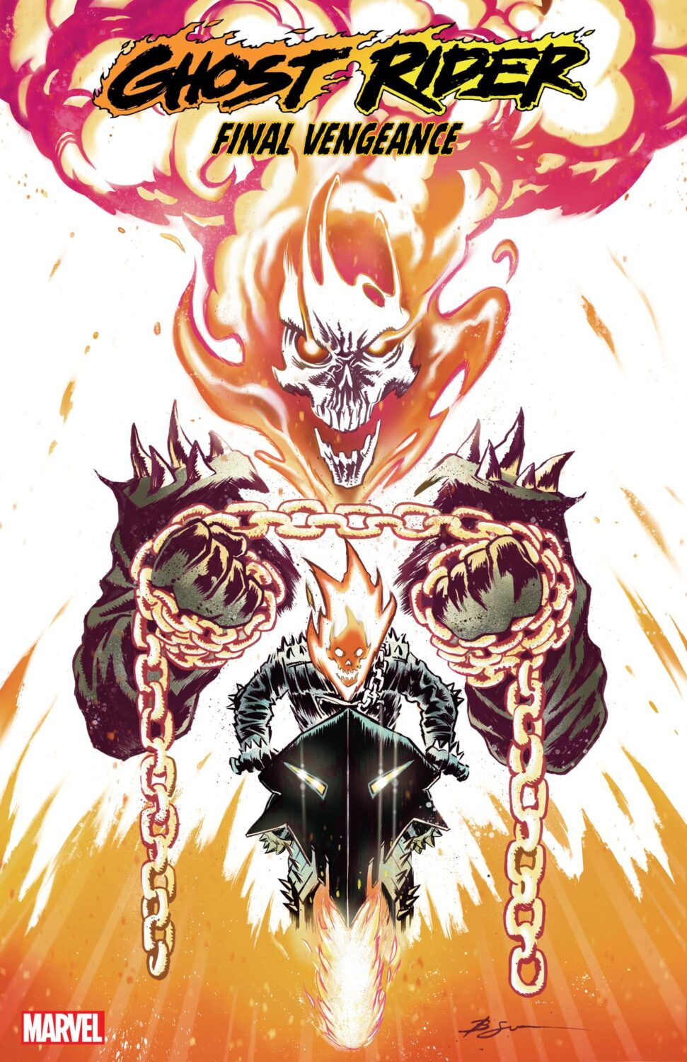 ghost rider 1 foil cover