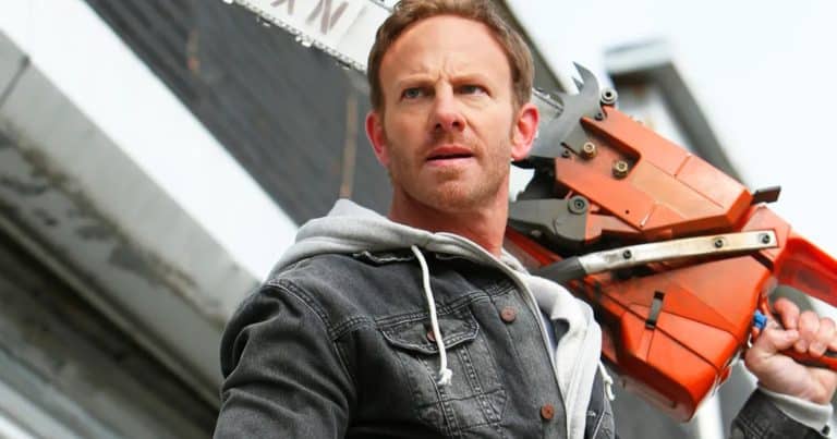 Watch: Ian Ziering Fights Mini-Bike Mob
