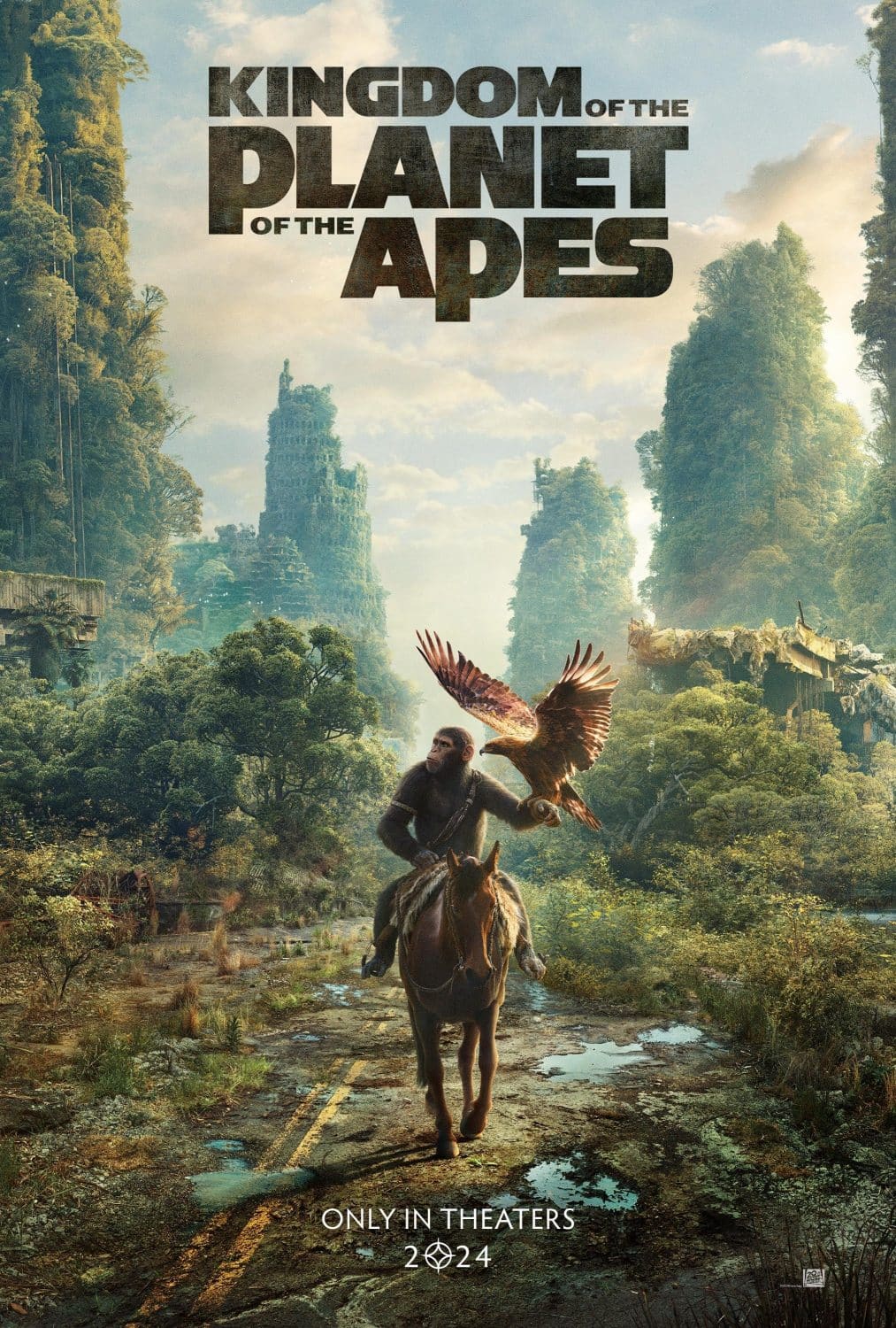 kingdom planet apes poster