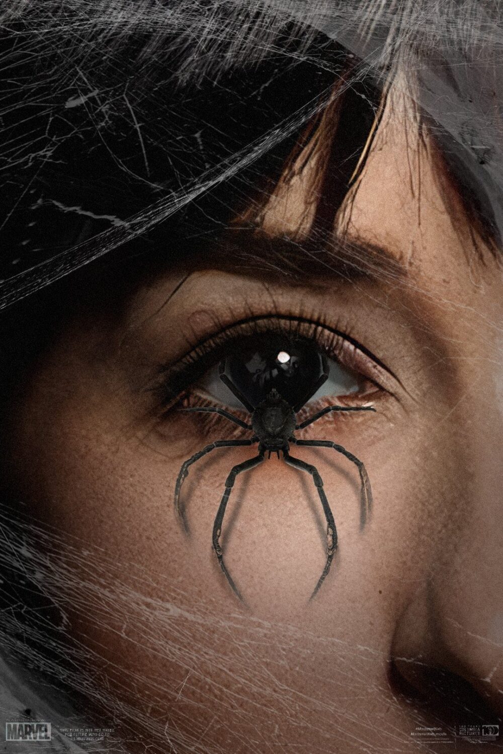 madame web spider poster