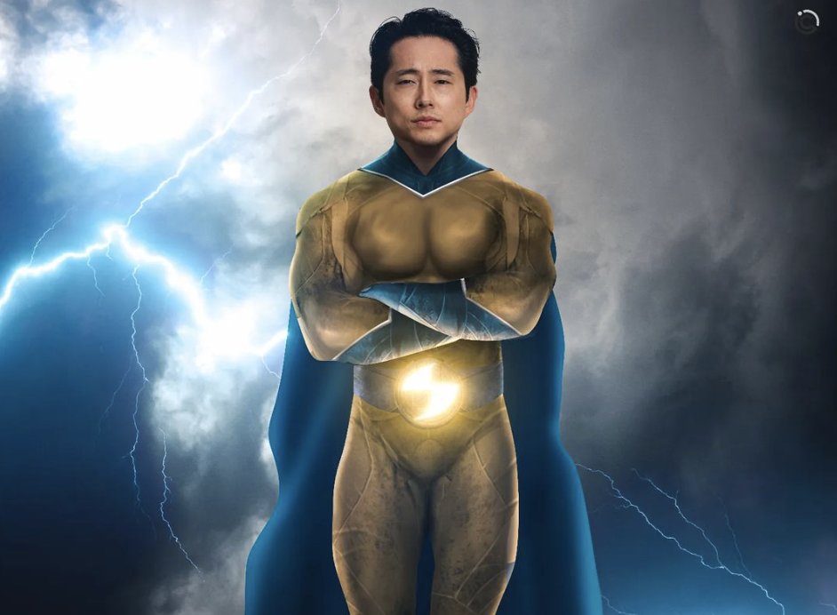 steven yeun sentry fan art thudnerbolts