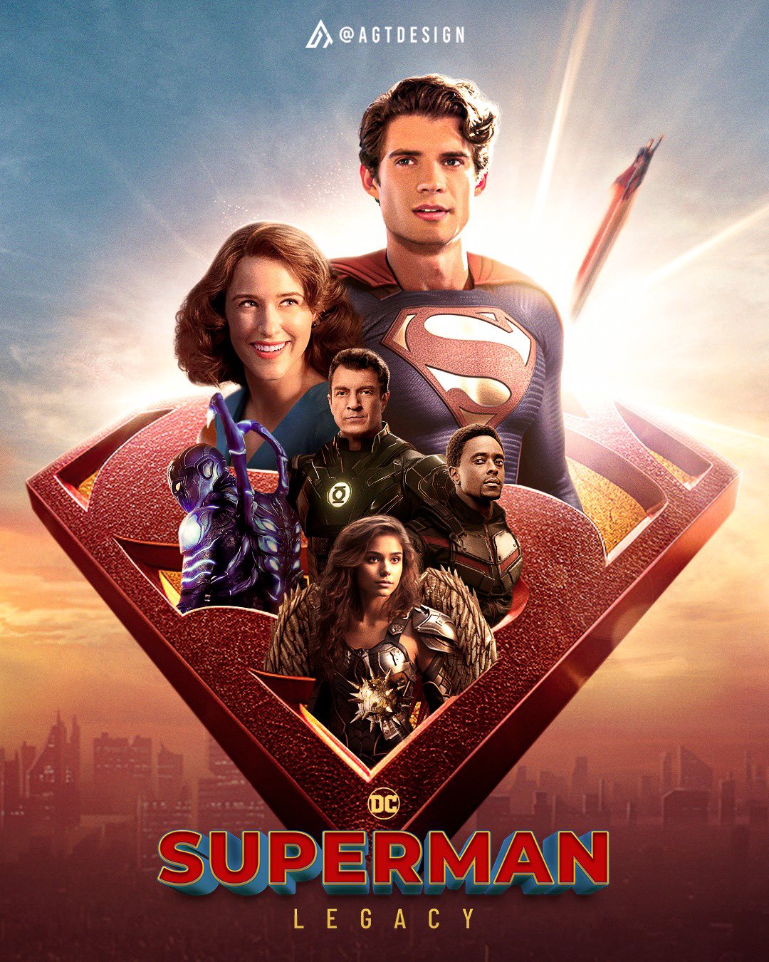 superman legacy fan art rachel brosnahan