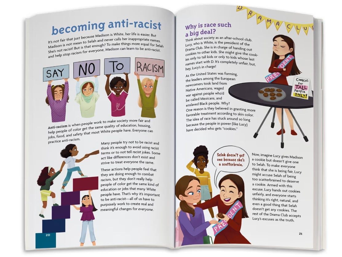american girl race inclusion book