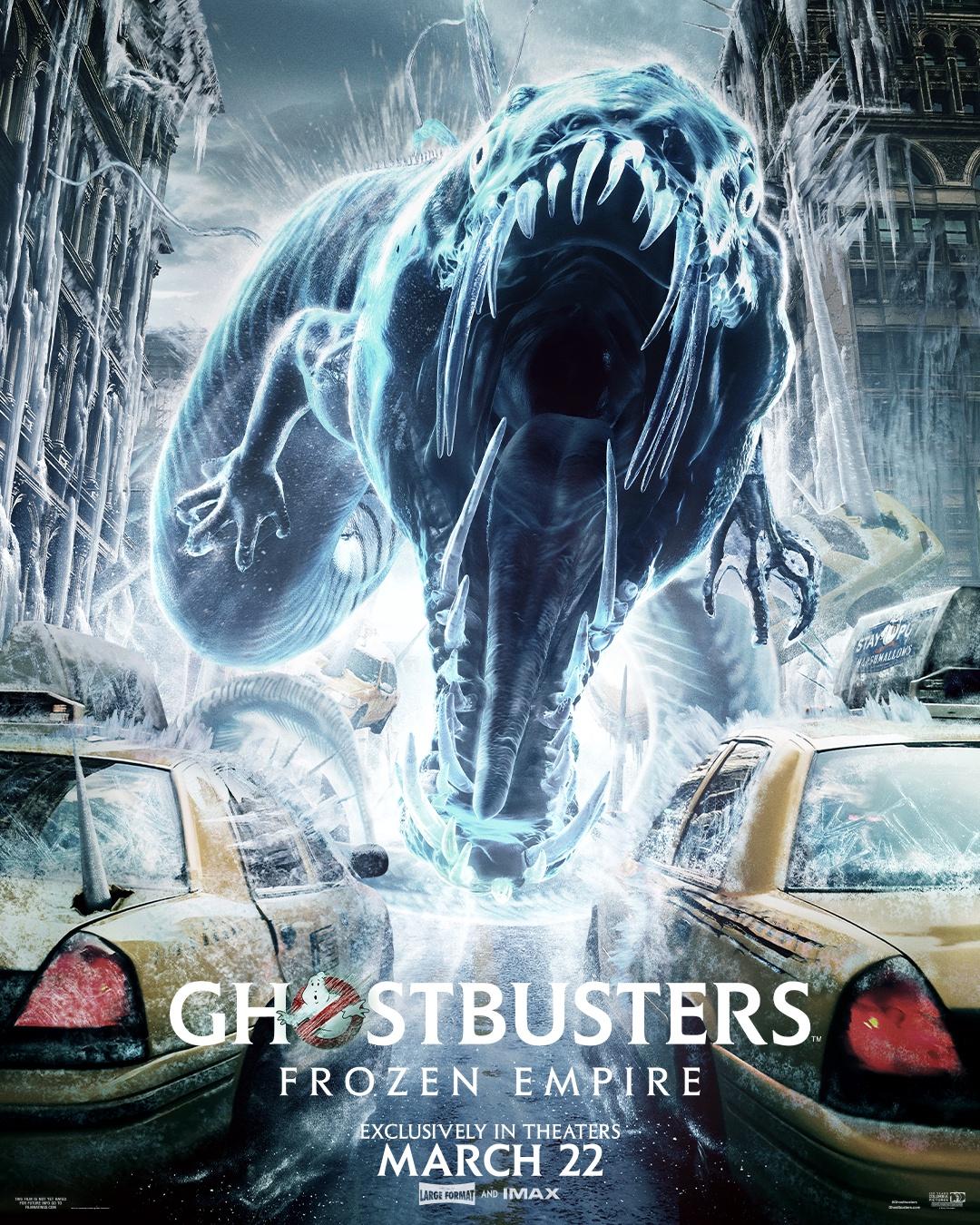 ghostbusters frozen empire poster 2