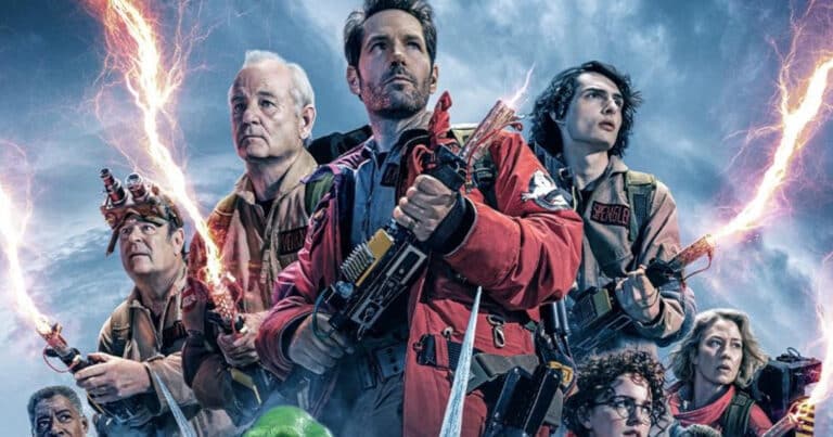 ghostbusters frozen empire posters cast monsters