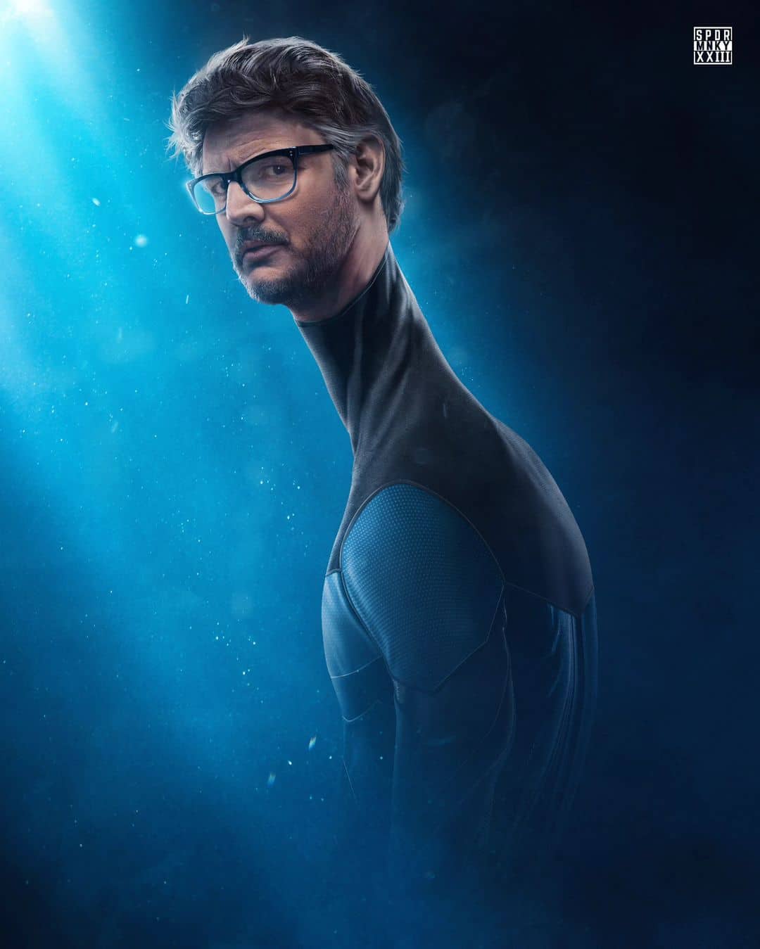 pedro pascal fantastic four fan art