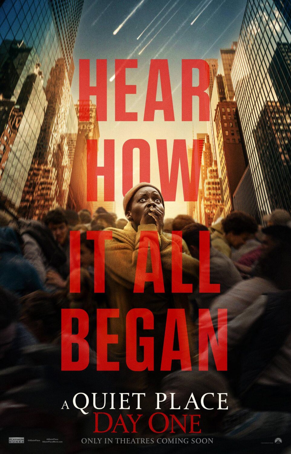 quiet place day one poster