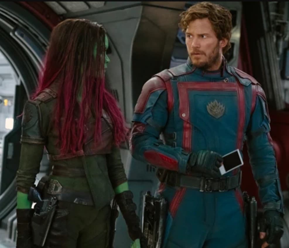 star lord gamora guardians