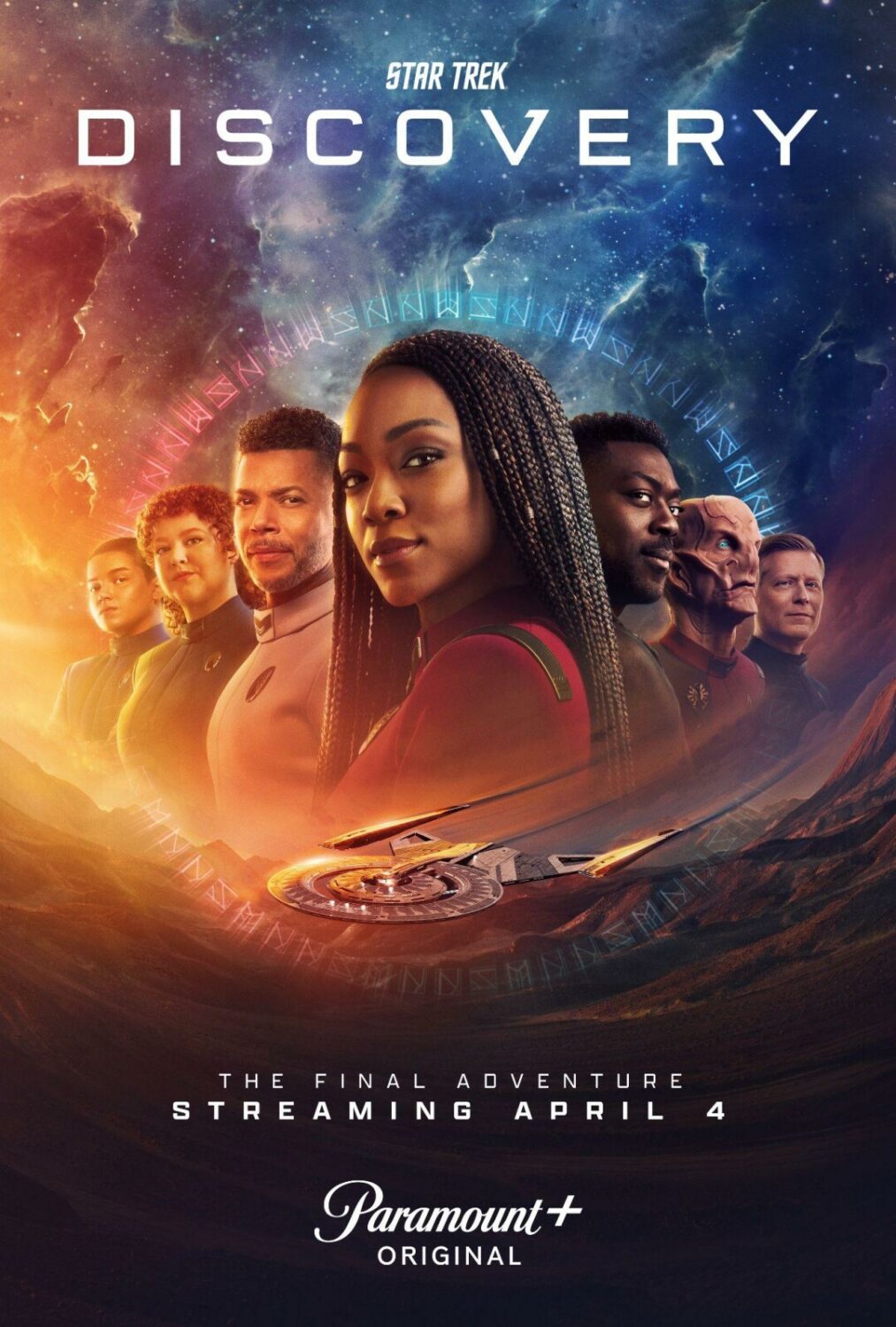 stark trek discovery final season poster stark trek discovery final season poster