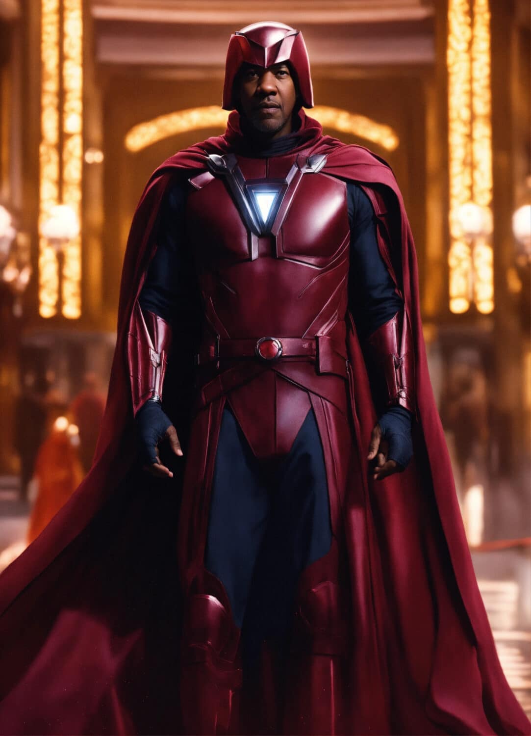 denzel washington magneto fan art