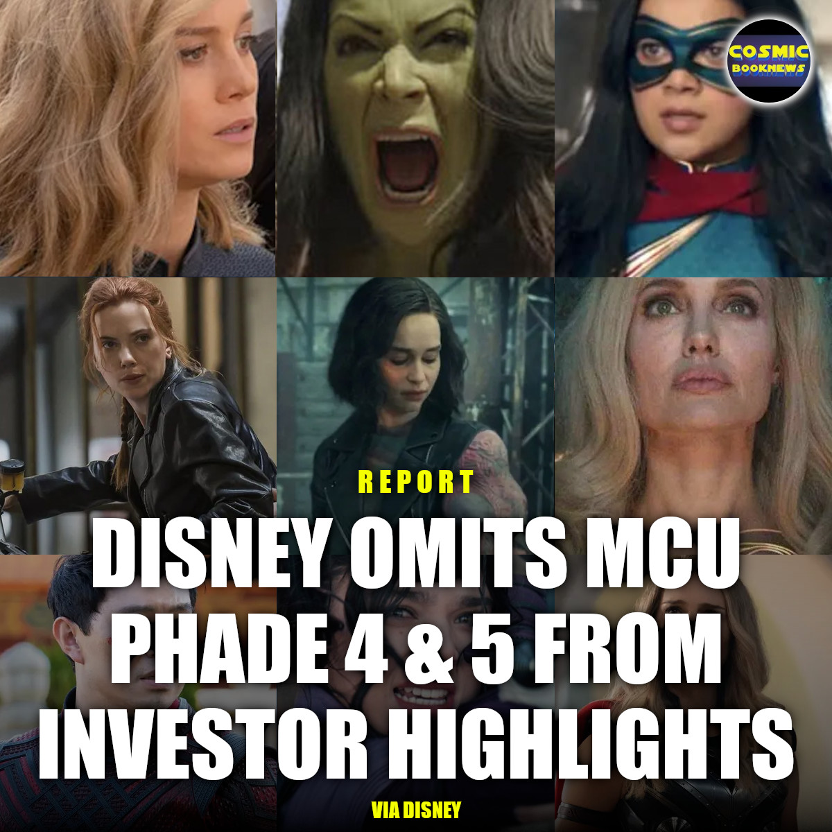 disney omits marvel phase 4 5 investor highlights
