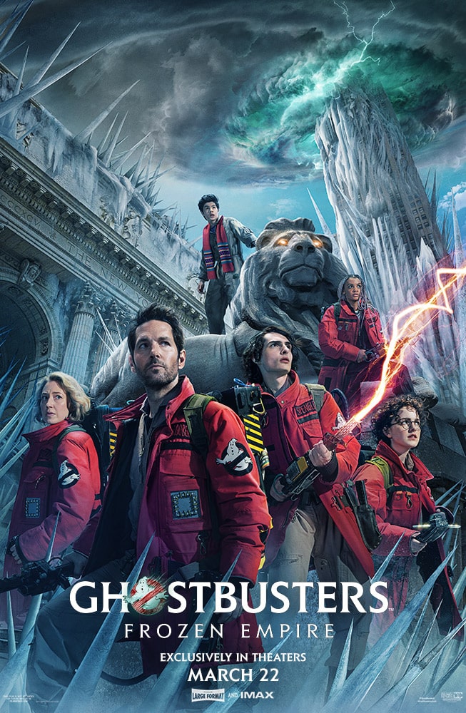ghostbusters frozen empire poster 1