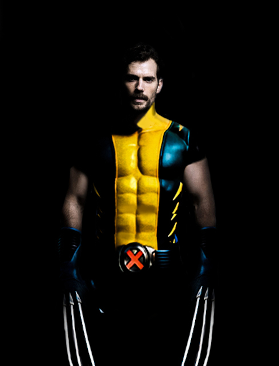 henry cavill wolverine fan art marvel 4 1