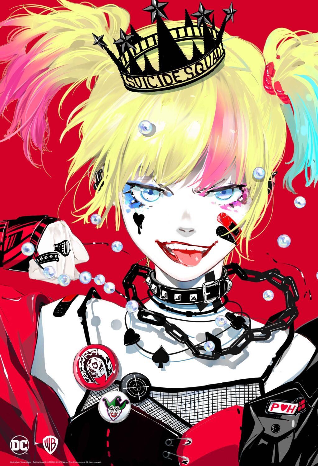 suicide squad isekai anime poster