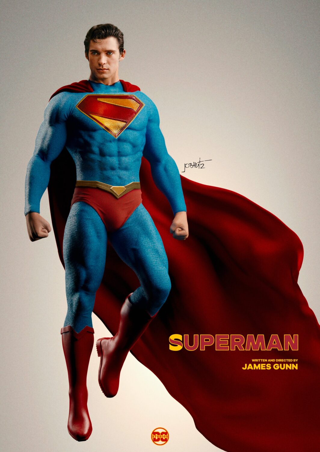 superman david corenswet fan art costume 2