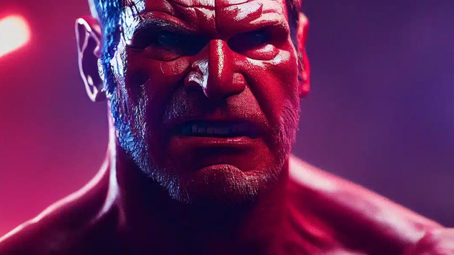 red hulk in captain america 4