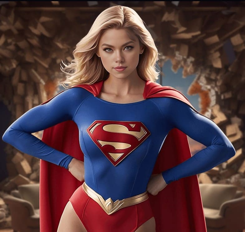 mille alcock supergirl fan art dcu