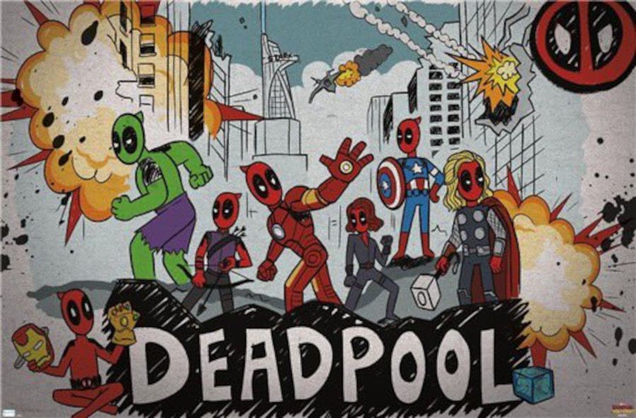 deadpool wolverine avengers