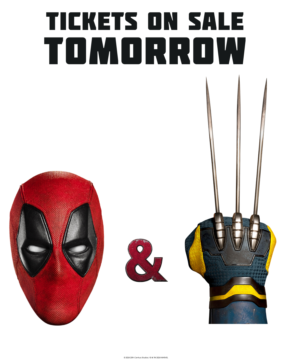 deadpool wolverine tickets on sale poster 1