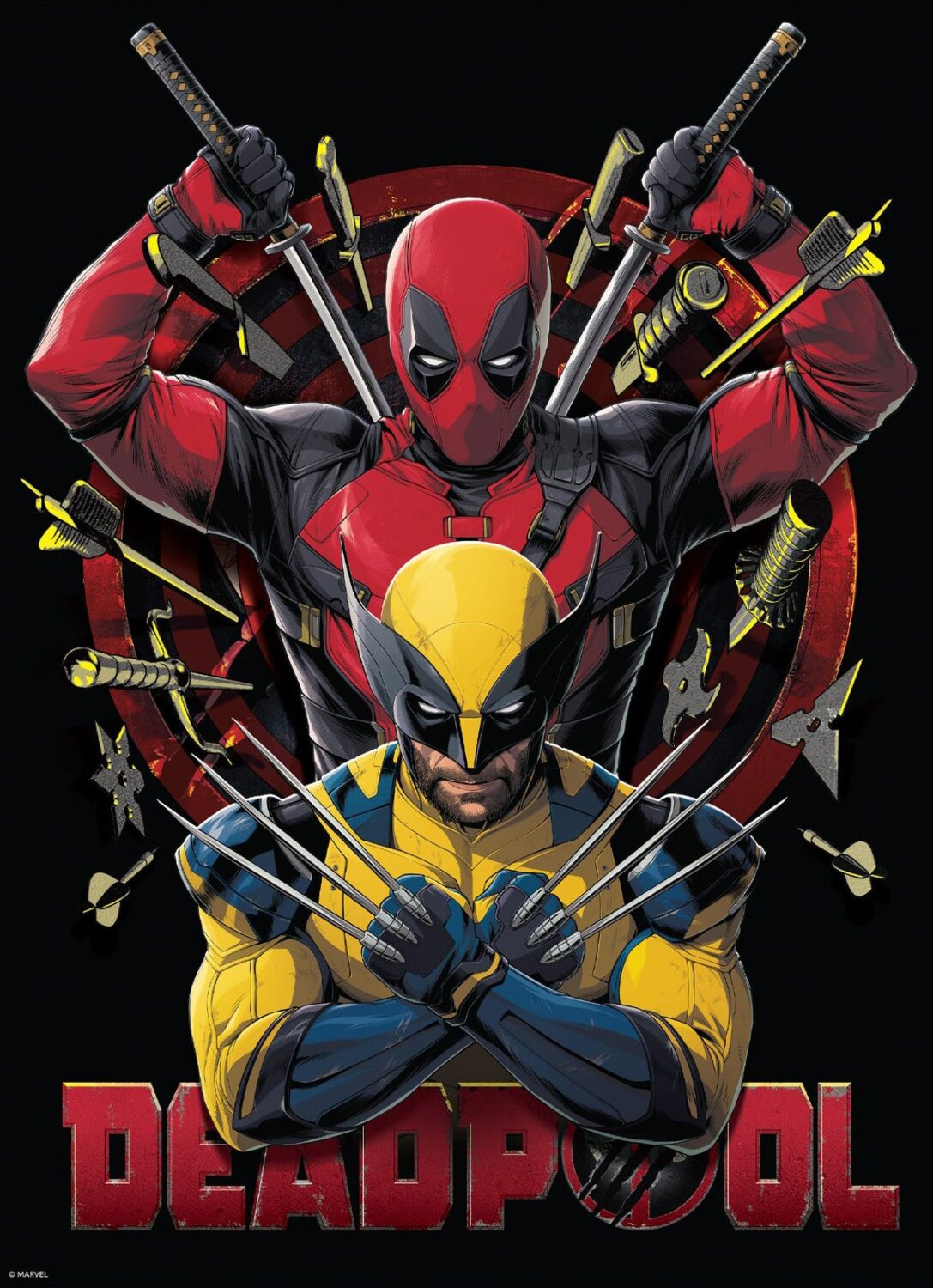 deadpool wolverinepromoart