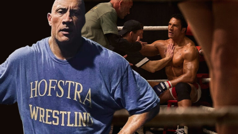 dwayne johnson smashing machine mark kerr