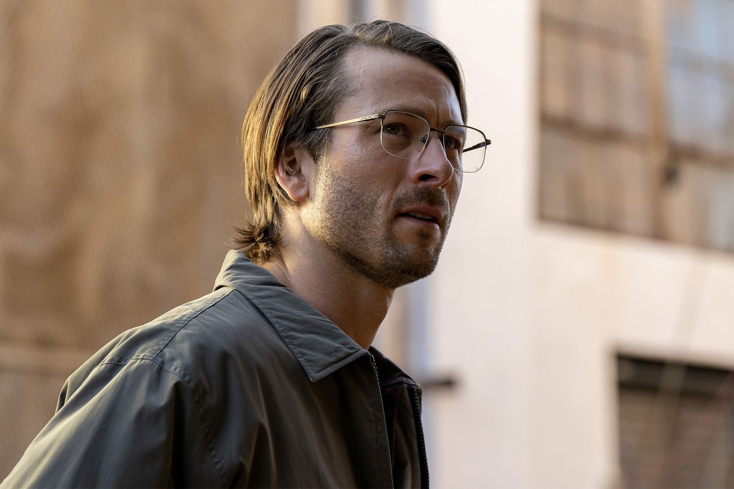 glen powell hit man