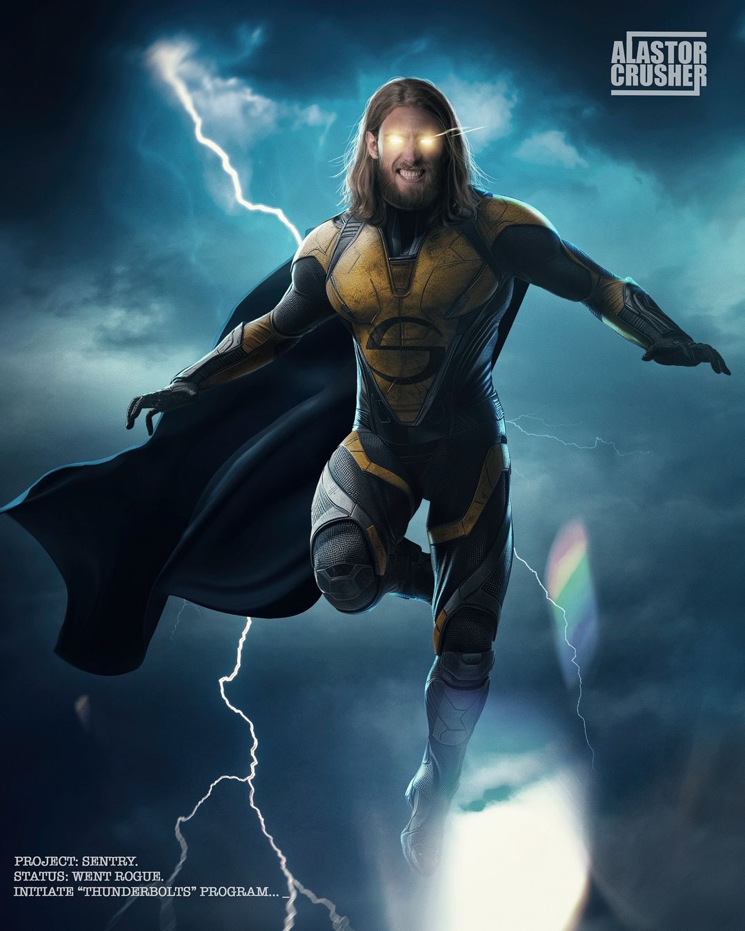 lewis pullman sentry fan art