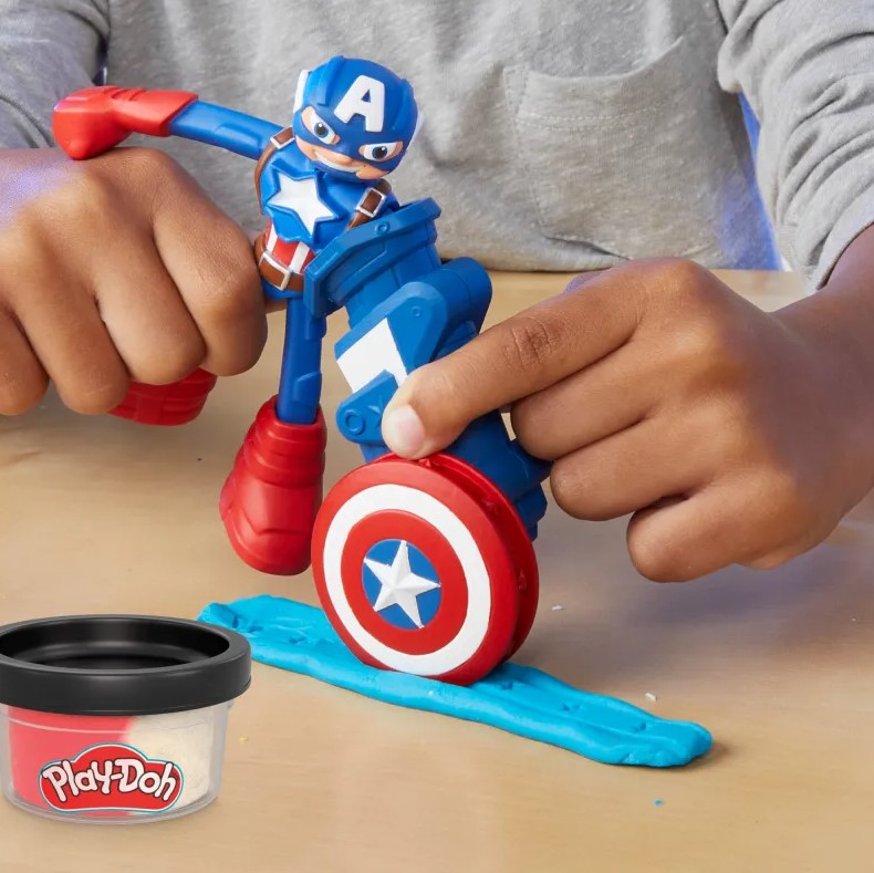 marvel play doh captain america 4 marvel play doh captain america 4
